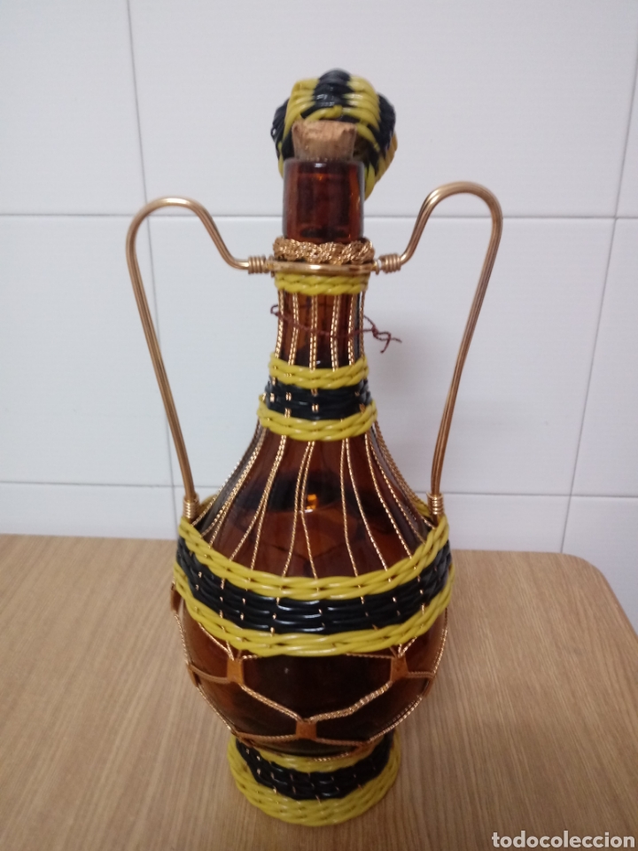 Botellas antiguas: Botella de cristal vintage - Foto 3