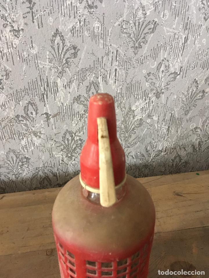 Botellas antiguas: SIF&Oacute;N ROJO - Foto 5