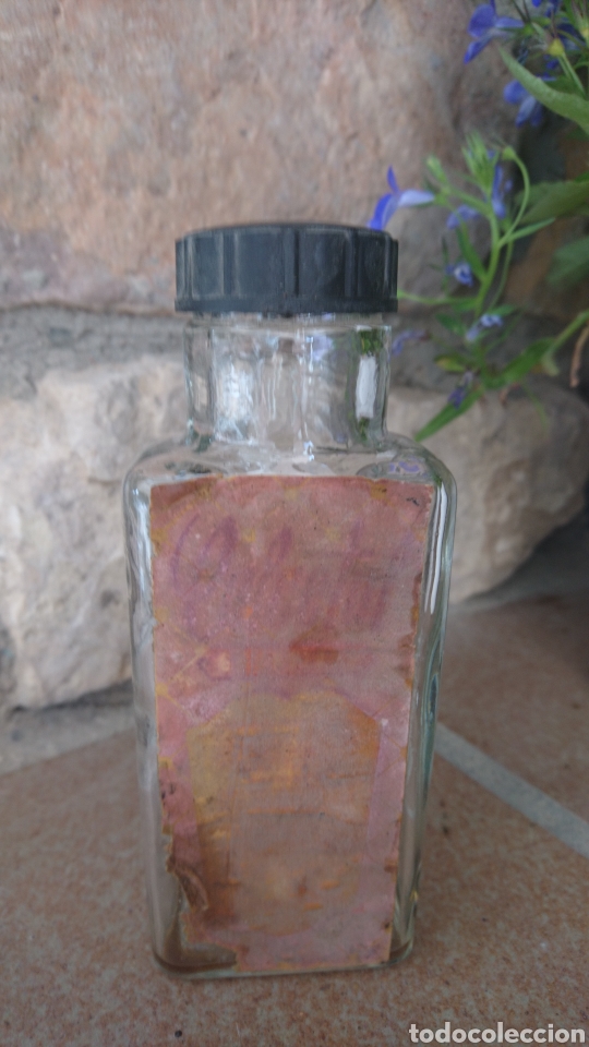 Botellas antiguas: botella medicamento Calcetal. - Foto 2