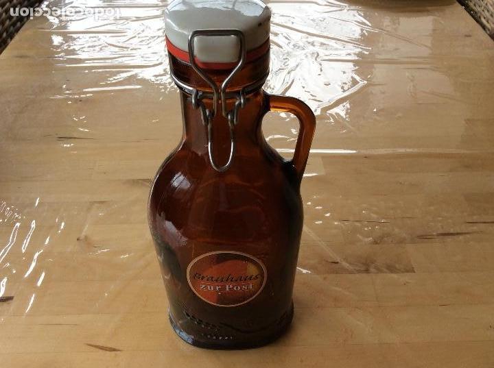 Botellas antiguas: Botella Brauhaus zur Post - Foto 3