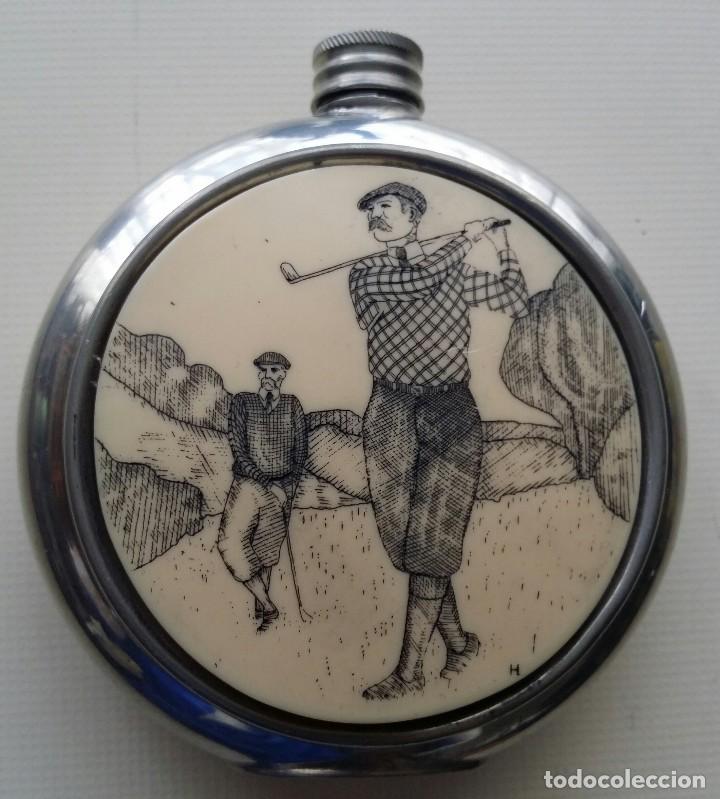 Botellas antiguas: PETACA INGLESA - Foto 1