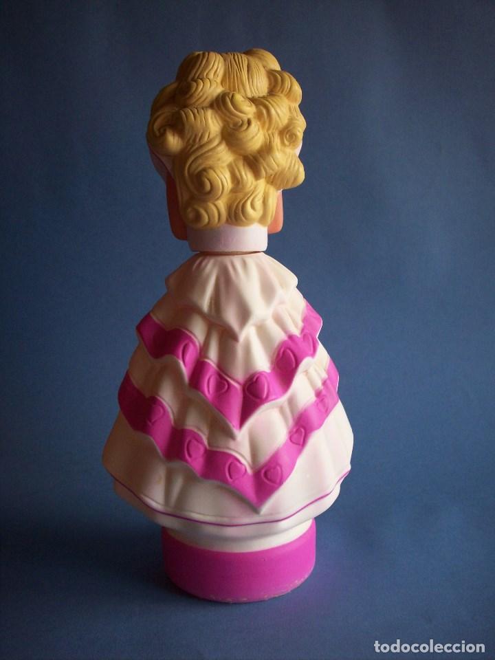 Botellas antiguas: botella gel barbie vacia - Foto 2
