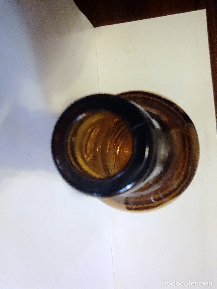 Botellas antiguas: Botella cerveza la alhambra 1/3 - Foto 3