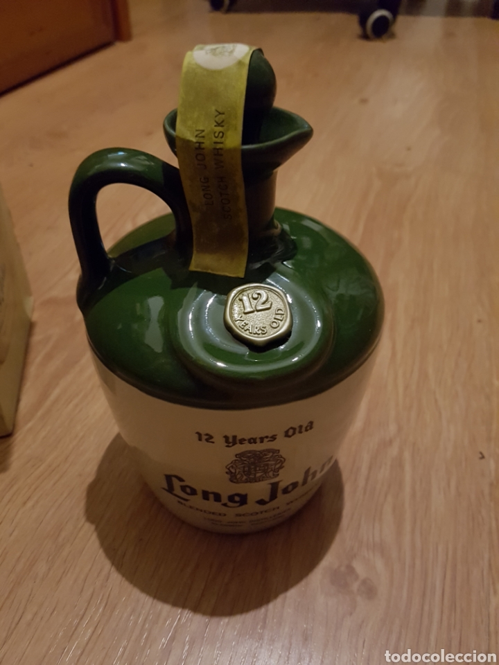 Botellas antiguas: Whisky long John precintado (leer) - Foto 2