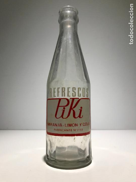 Botellas antiguas: ANTIGUA BOTELLA DE REFRESCOA PIKI, CEHEGIN ( MURCIA)