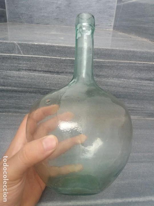 botella cantimplora cristal - Buy Antique bottles on todocoleccion