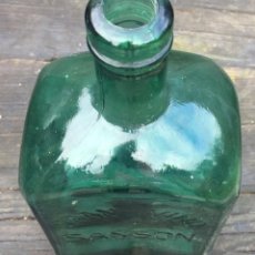 Botellas antiguas: BOTELLA DE CRISTAL GRAN VINO SANSON