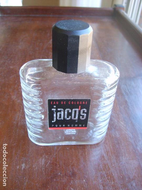 Botellas antiguas: botella perfume Jacqs vac&iacute;a - Foto 1