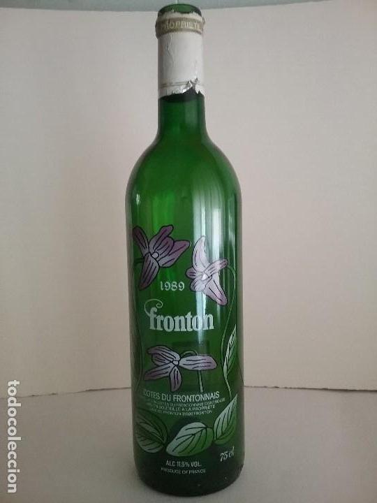 Botellas antiguas: Botella serigrafiada 1989 - Foto 1