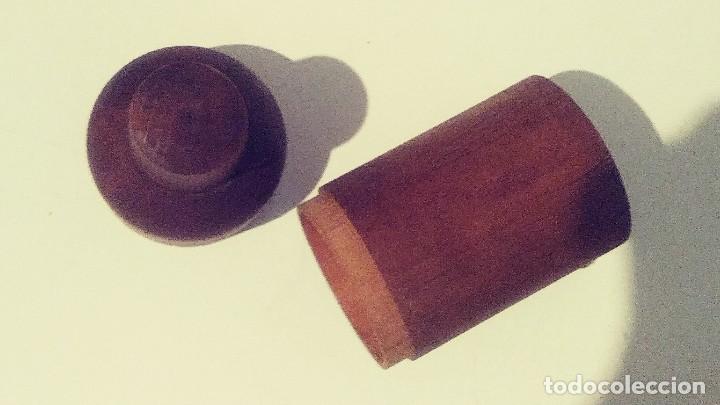 Botellas antiguas: BOTELLA DE MADERA &Eacute;lixir v&eacute;g&eacute;tal de Grand Chartreuse - Foto 6