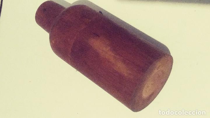 Botellas antiguas: BOTELLA DE MADERA &Eacute;lixir v&eacute;g&eacute;tal de Grand Chartreuse - Foto 8