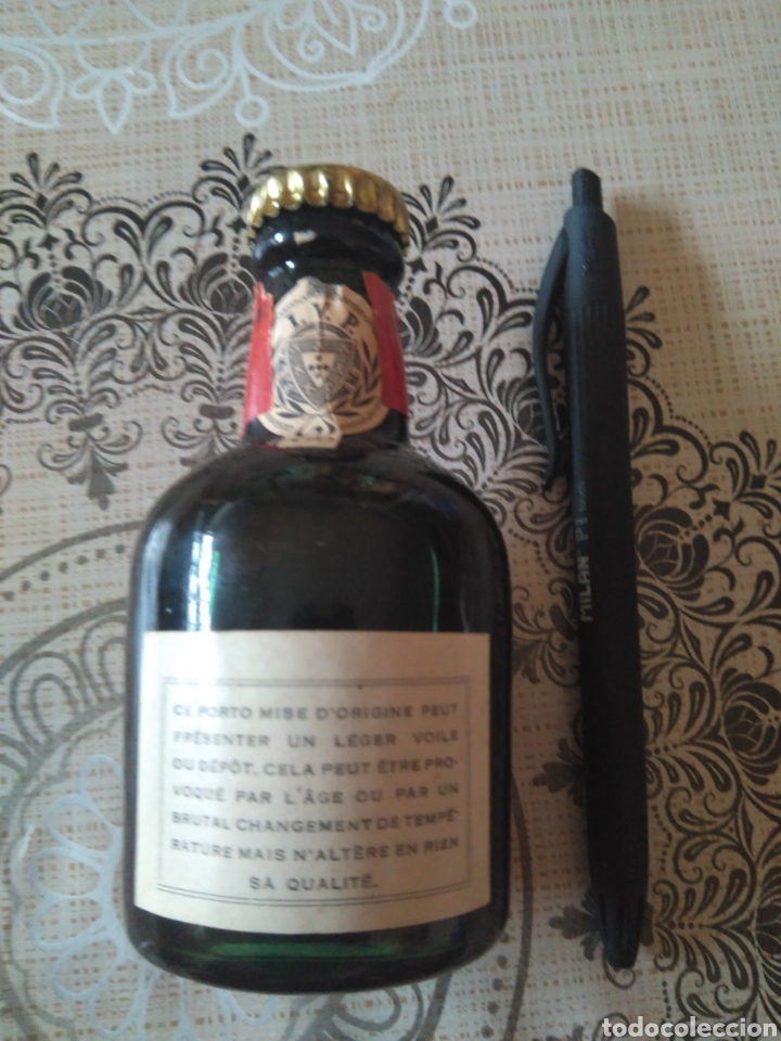 Botellas antiguas: Botell&iacute;n miniatura oporto Dalva - Foto 2
