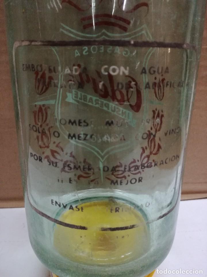 Botellas antiguas: BOTELLA DE GASEOSA OD&Eacute;RIZ (PAMPLONA) - Foto 2