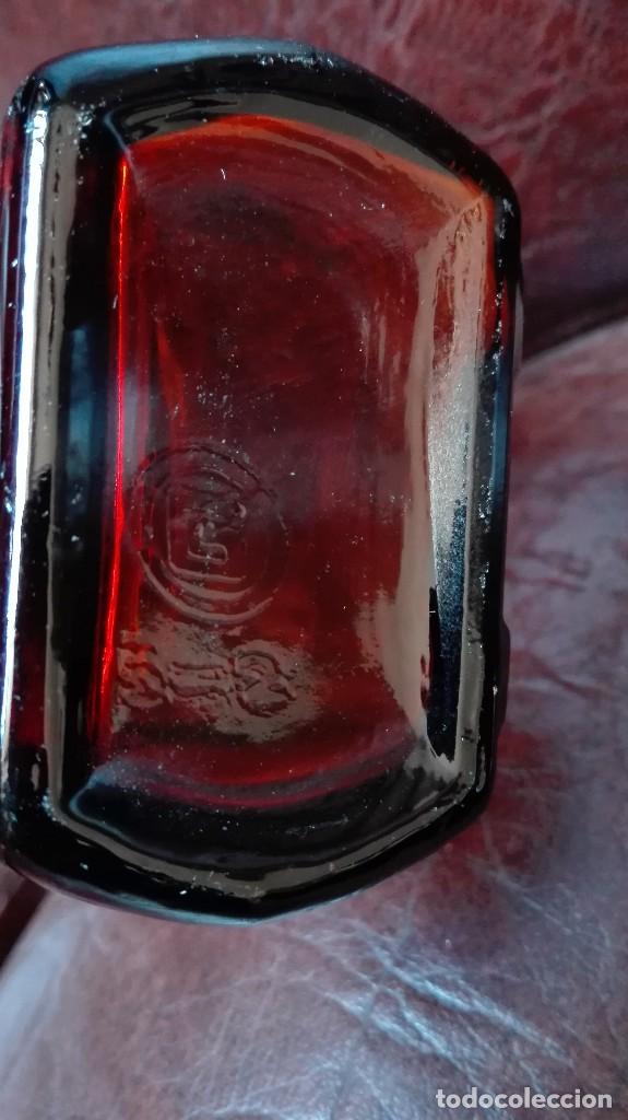Botellas antiguas: Frasco con marca abajo:G. - Foto 3