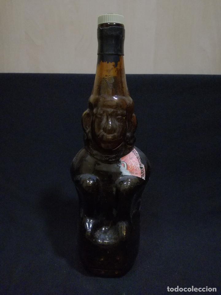 Botellas antiguas: BOTELLA DE CRISTAL - NOGUERAS COMAS - Foto 1