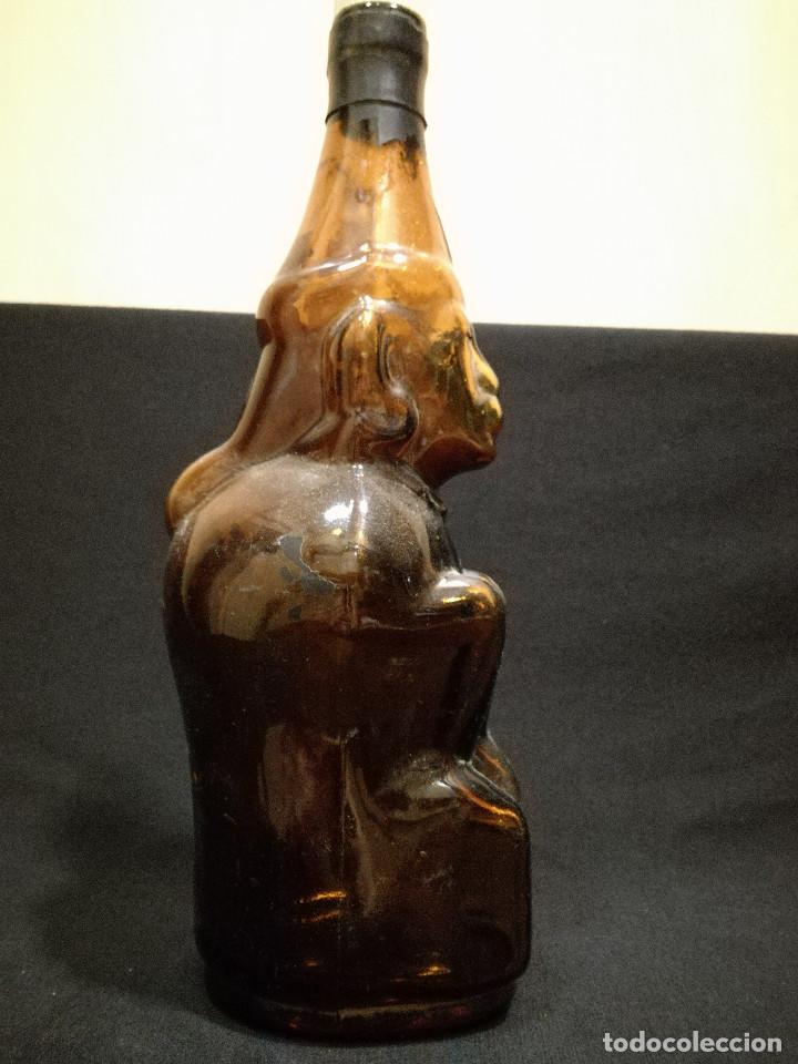 Botellas antiguas: BOTELLA DE CRISTAL - NOGUERAS COMAS - Foto 4