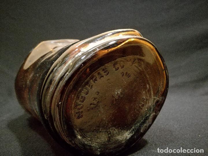 Botellas antiguas: BOTELLA DE CRISTAL - NOGUERAS COMAS - Foto 5