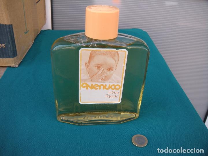 Botellas antiguas: BOTELLA JAB&Oacute;N NENUCO - Foto 3