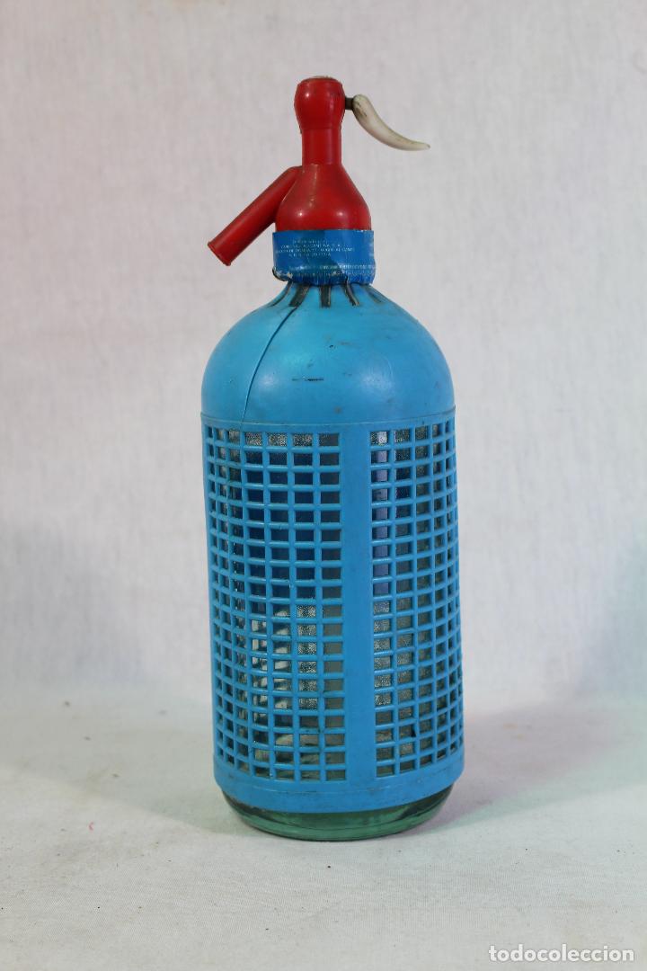 Botellas antiguas: botella sifon fayos - elche - Foto 2