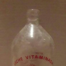 Botellas antiguas: BOTELLA LECHE VITAMINADA CERVERA CHOLECK 1 LITRO. Lote 130516554