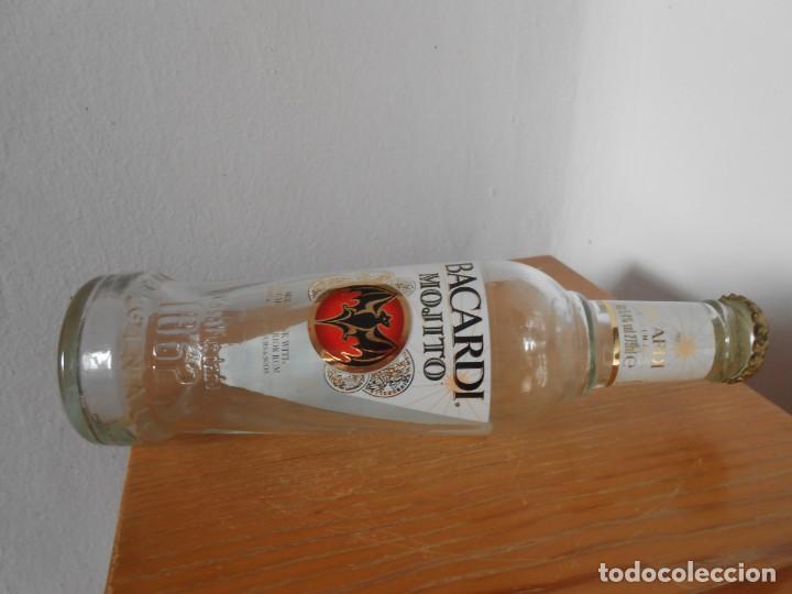 Botellas antiguas: Botella Vacia  -BACARDI  MOJITO - Foto 3