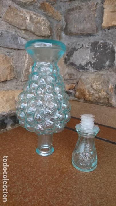 Botellas antiguas: Botella cristal for a racimo. - Foto 4