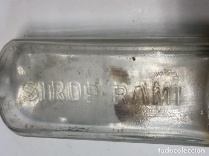 Botellas antiguas: Botella sirop - Foto 2