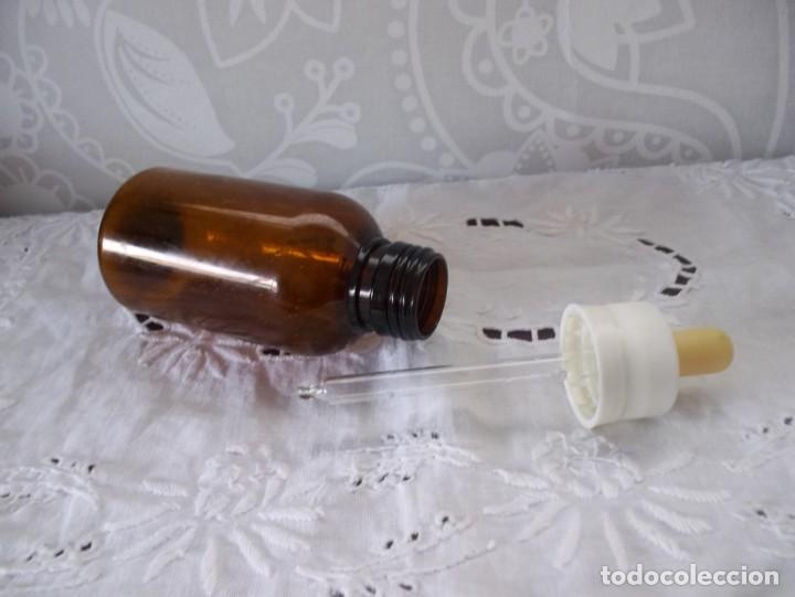 Botellas antiguas: ANTIGUO CUENTAGOTAS-TARRO DE PLASTICO - Foto 2