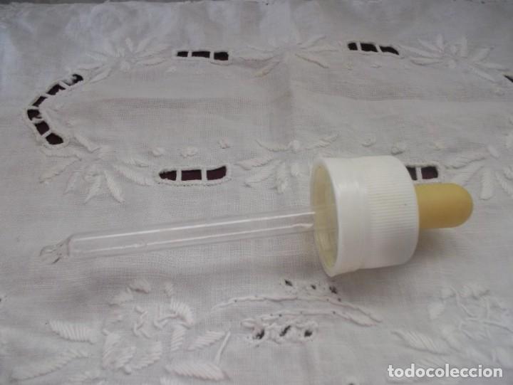 Botellas antiguas: ANTIGUO CUENTAGOTAS-TARRO DE PLASTICO - Foto 3