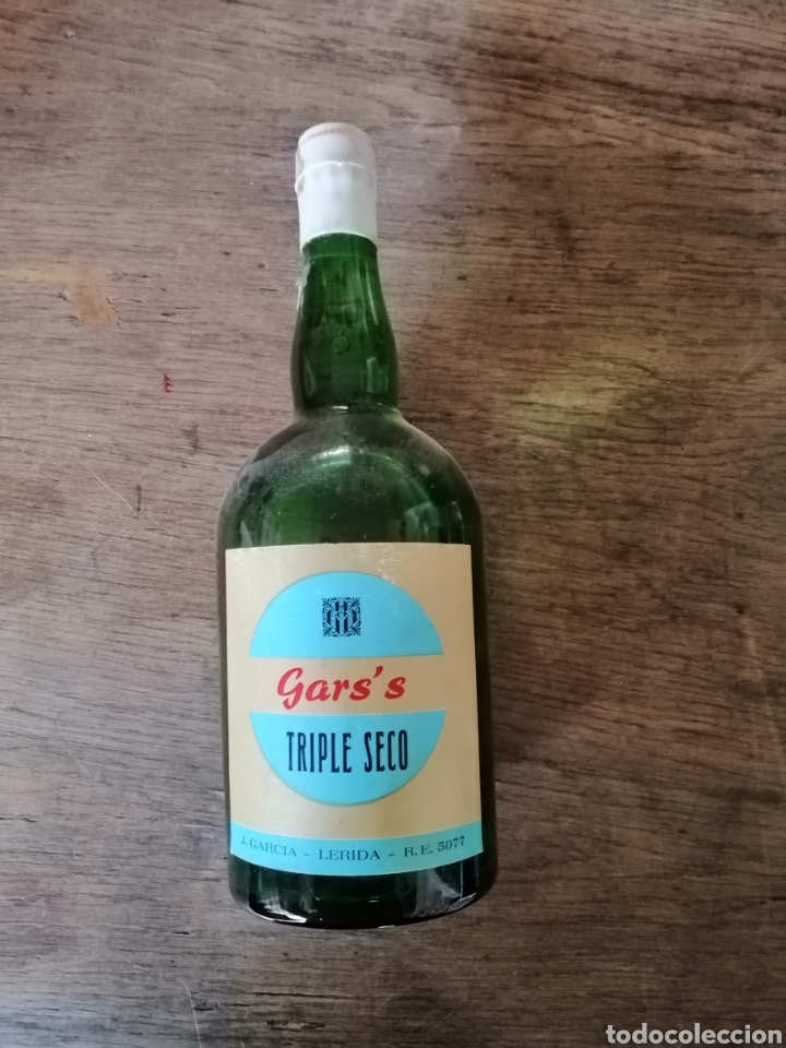 Botellas antiguas: ANTIGUA BOTELLA GARSS DE LERIDA - Foto 1
