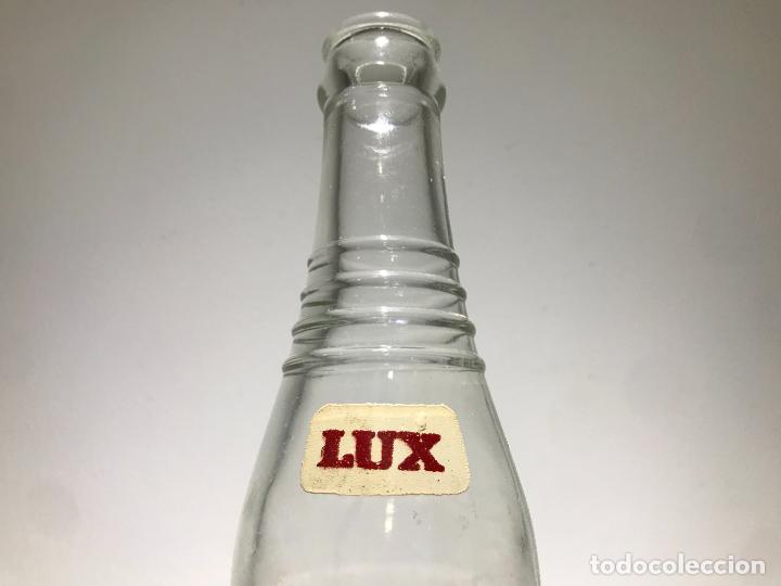Botellas antiguas: BOTELLA ANTIGUA DE REFRECOS LUX, - Foto 3