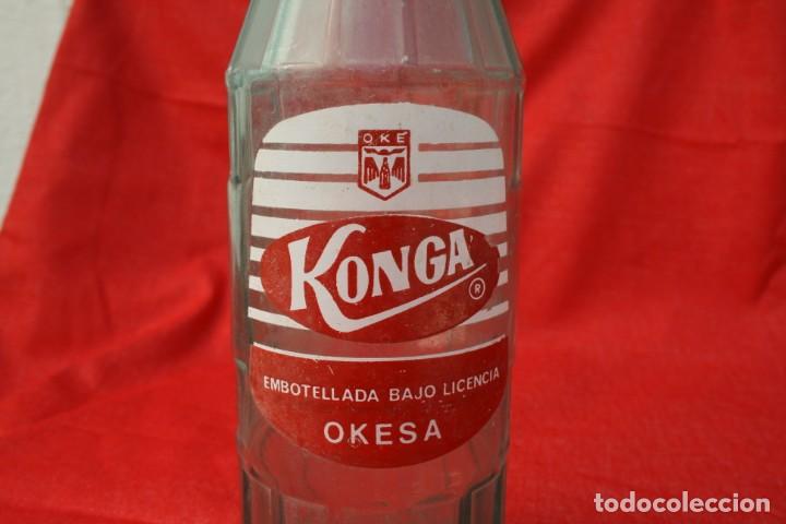 Botellas antiguas: BOTELLA DE GASEOSA. KONGA - Foto 3