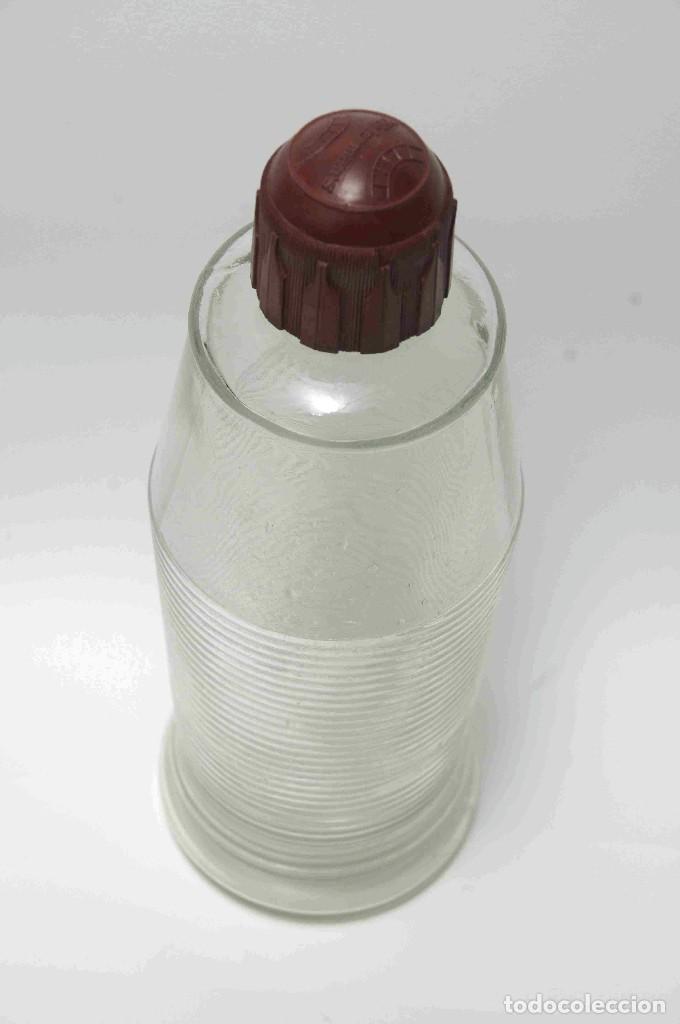 Botellas antiguas: BOTELLA DE TINTA WATERMAN S - Foto 2
