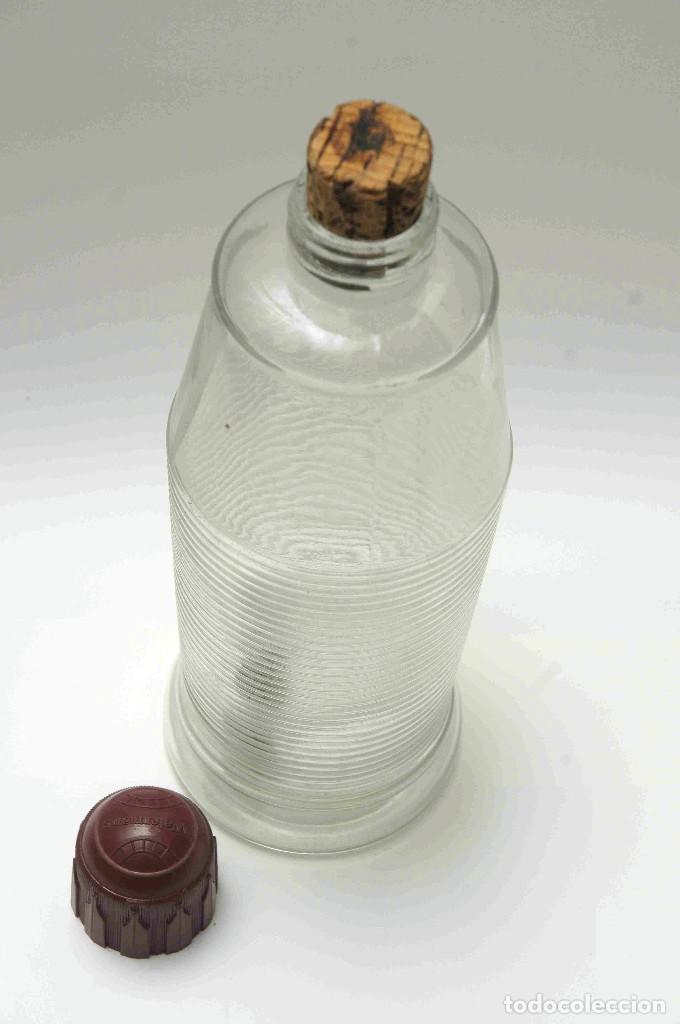 Botellas antiguas: BOTELLA DE TINTA WATERMAN S - Foto 4