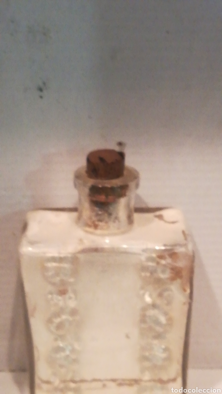 Botellas antiguas: Botella con flores - Foto 4