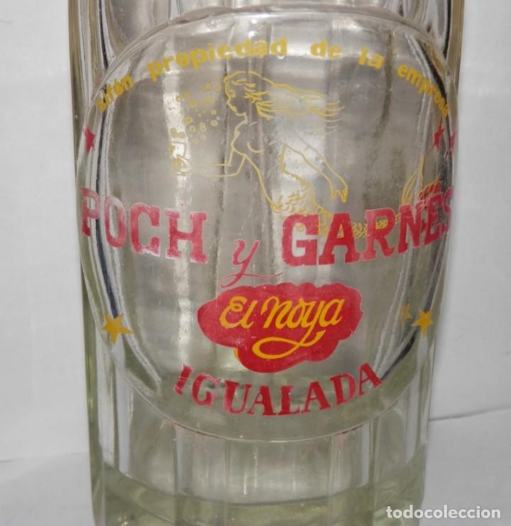 Botellas antiguas: SIFON DE LA MARCA PONCH Y  GARNES - Foto 2