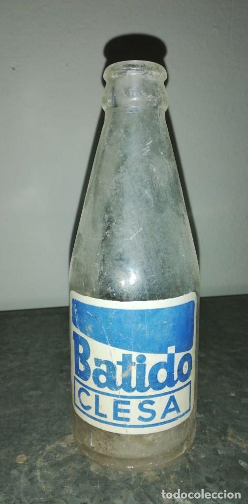 Botellas antiguas: BOTELLA BATIDO CLESA - Foto 1