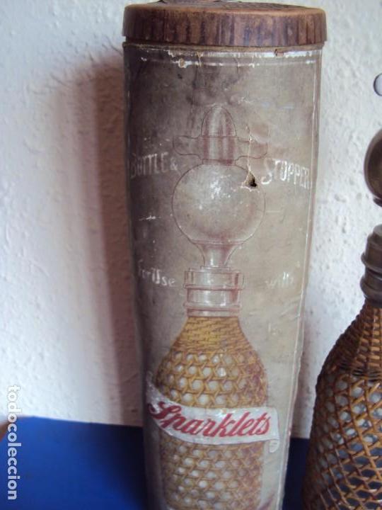 Botellas antiguas: (LI-190380)ANTIGUA BOTELLA EXTRACTORA - Foto 2