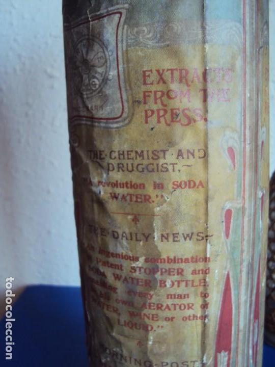 Botellas antiguas: (LI-190380)ANTIGUA BOTELLA EXTRACTORA - Foto 5