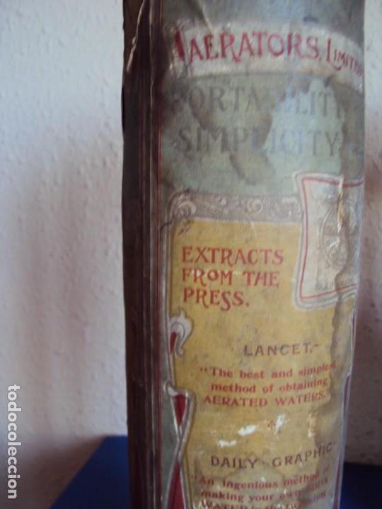 Botellas antiguas: (LI-190380)ANTIGUA BOTELLA EXTRACTORA - Foto 6