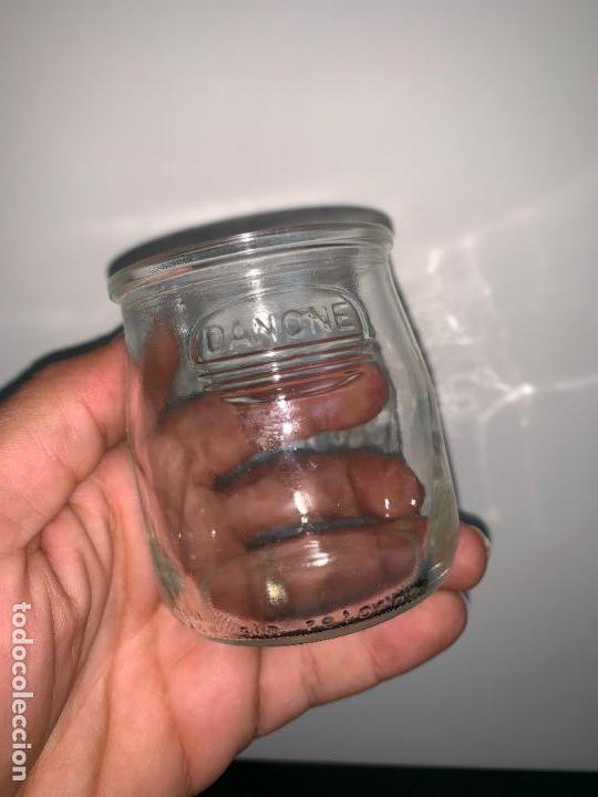 Botellas antiguas: ANTIGUO ENVASE VASO DE YOGUR DANONE - Foto 1