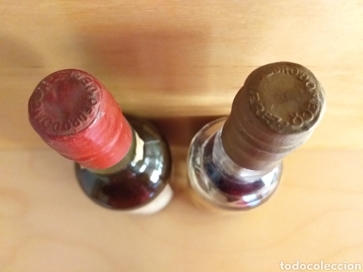 Botellas antiguas: Botellines Pedro Domecq - Foto 2