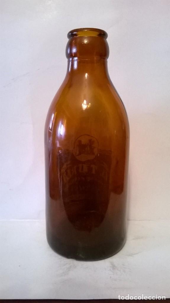 Botellas antiguas: Botella cervezas El turia 1/5 - Foto 2