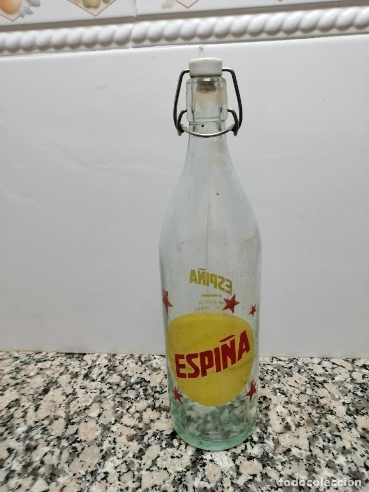 Botellas antiguas: BOTELLA GASEOSA ESPI&Ntilde;A - Foto 1