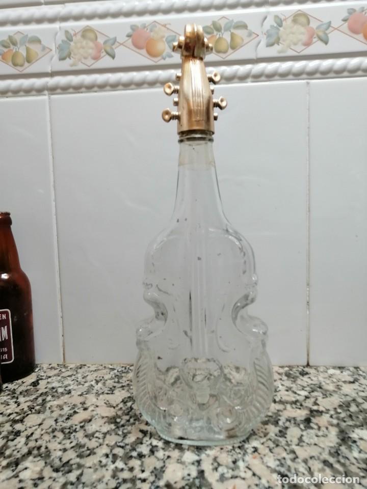 Botellas antiguas: BOTELLA DE COLECCION VIOLIN - Foto 1