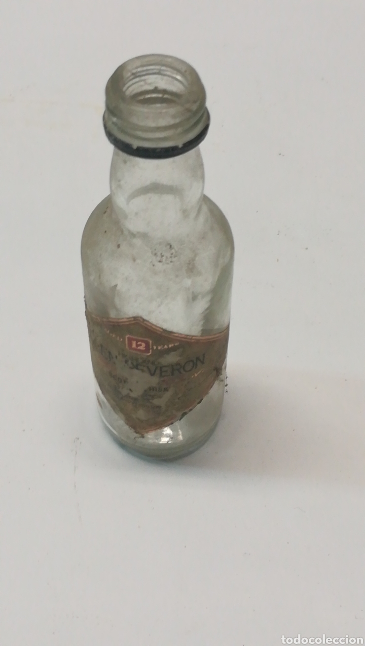 Botellas antiguas: Peque&ntilde;a botella whisky - Foto 3
