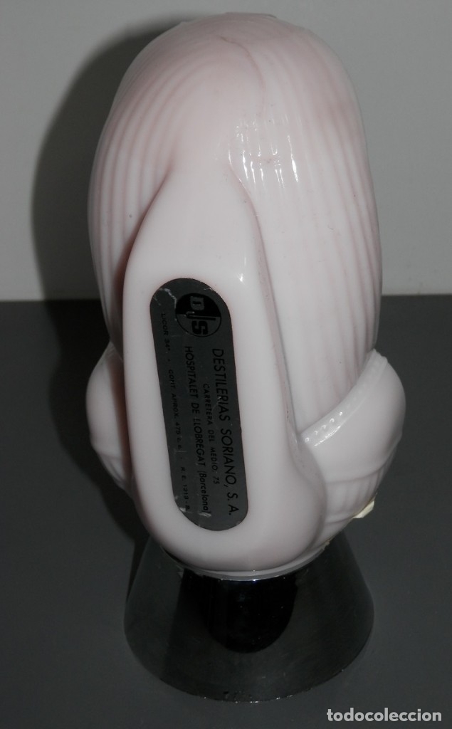 Botellas antiguas: BOTELLA DEL LICOR SINUH&Eacute; - CLEOPATRA - Foto 3