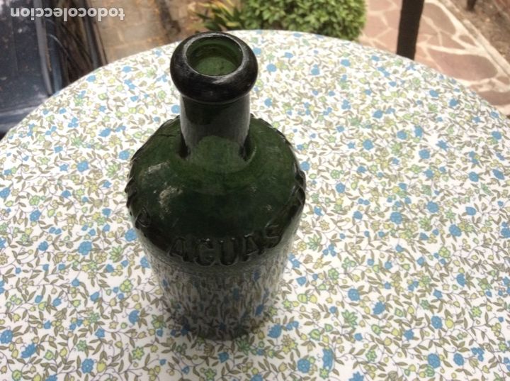 Botellas antiguas: Botella de cristal. - Foto 4