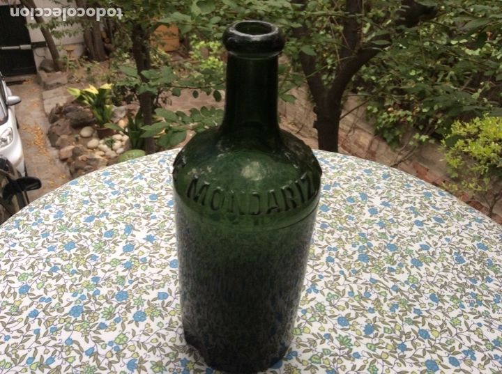 Botellas antiguas: Botella de cristal. - Foto 5