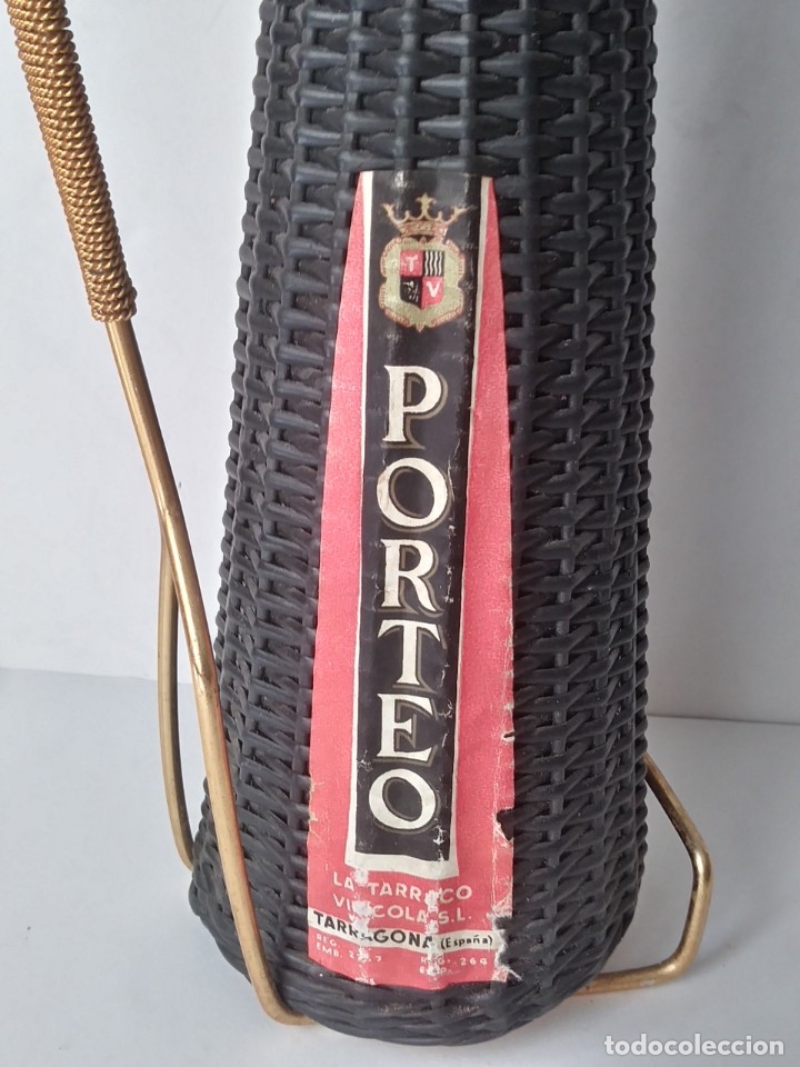 Botellas antiguas: LA TARRACO botella OPORTEO - Foto 2